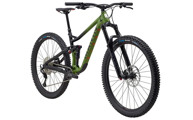 Marin Alpine Trail 7 Mountain Bike Green / Black / Orange-1