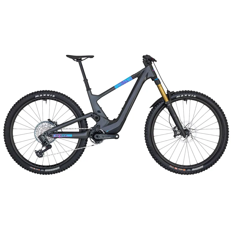 Scott Voltage eRIDE 900 Tuned Electric Mountain Bike Black / Purple
