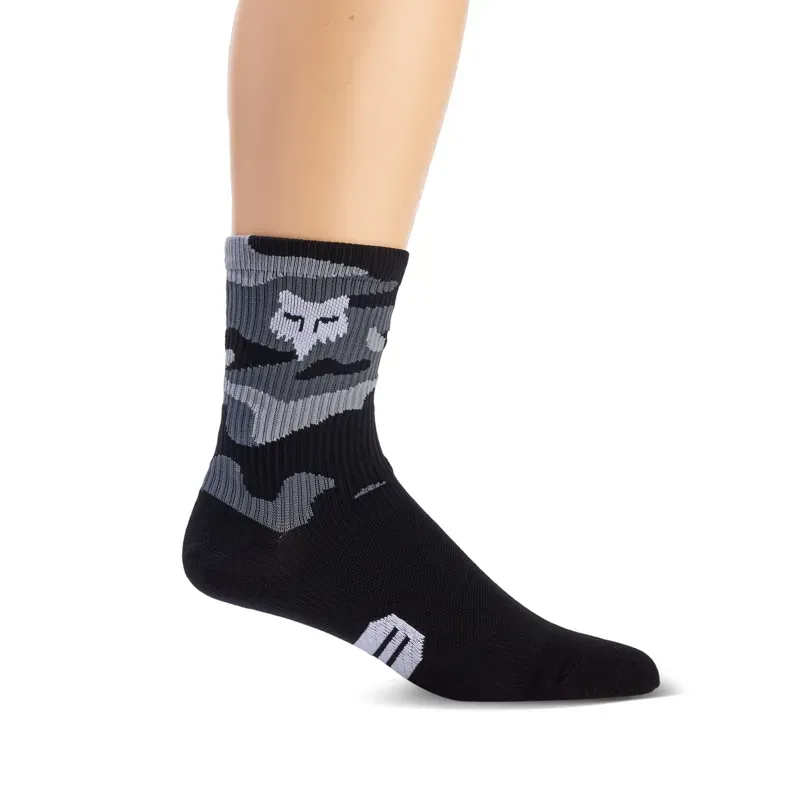 Fox Clothing 6 inch Ranger Sock Black Camo