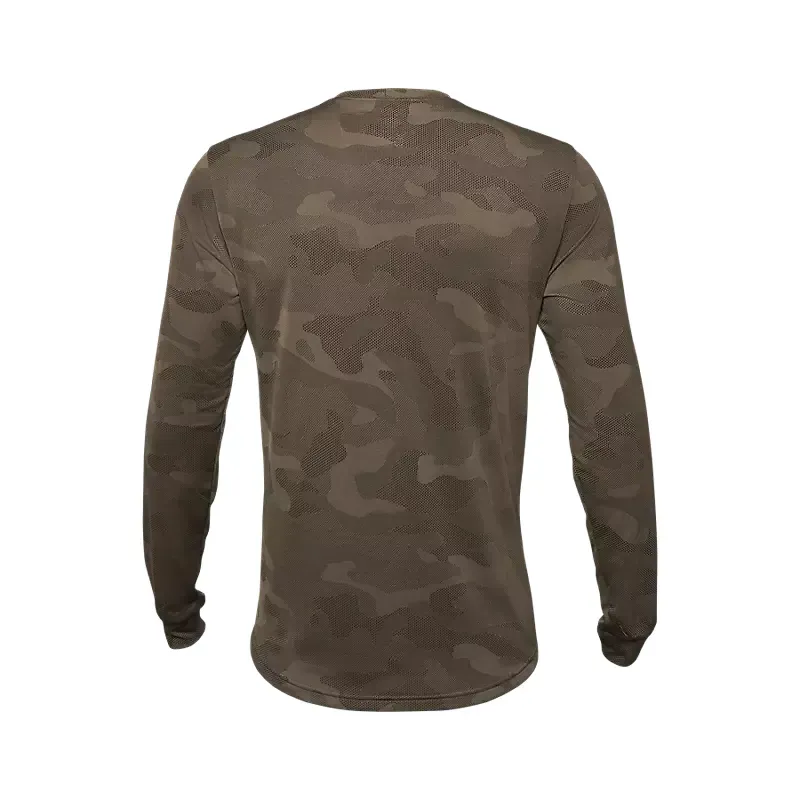 Fox Ranger TruDri Long Sleeve Jersey In Pine-1