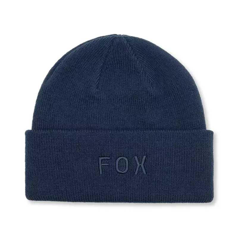 Fox Wordmark Beanie Midnight os