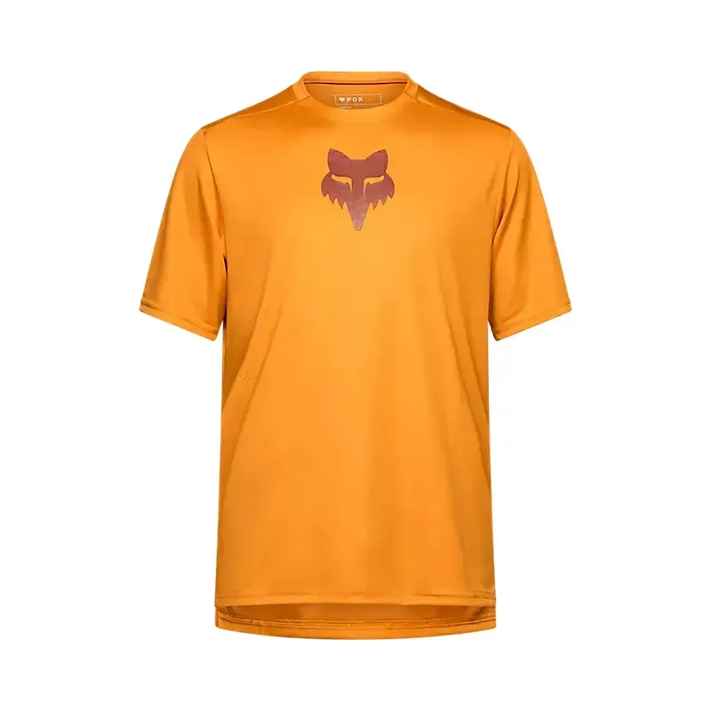 Fox Ranger Fox Head Jersey in Caramel Brown