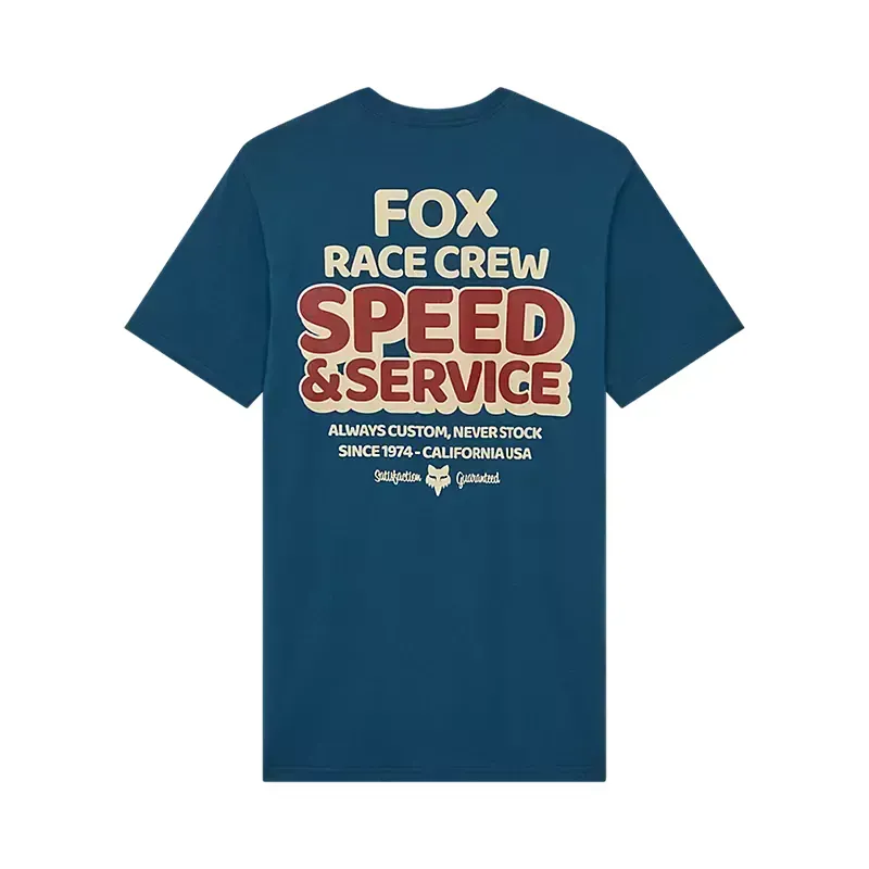 Fox Always Custom Premium Tee Twilight Blue-1