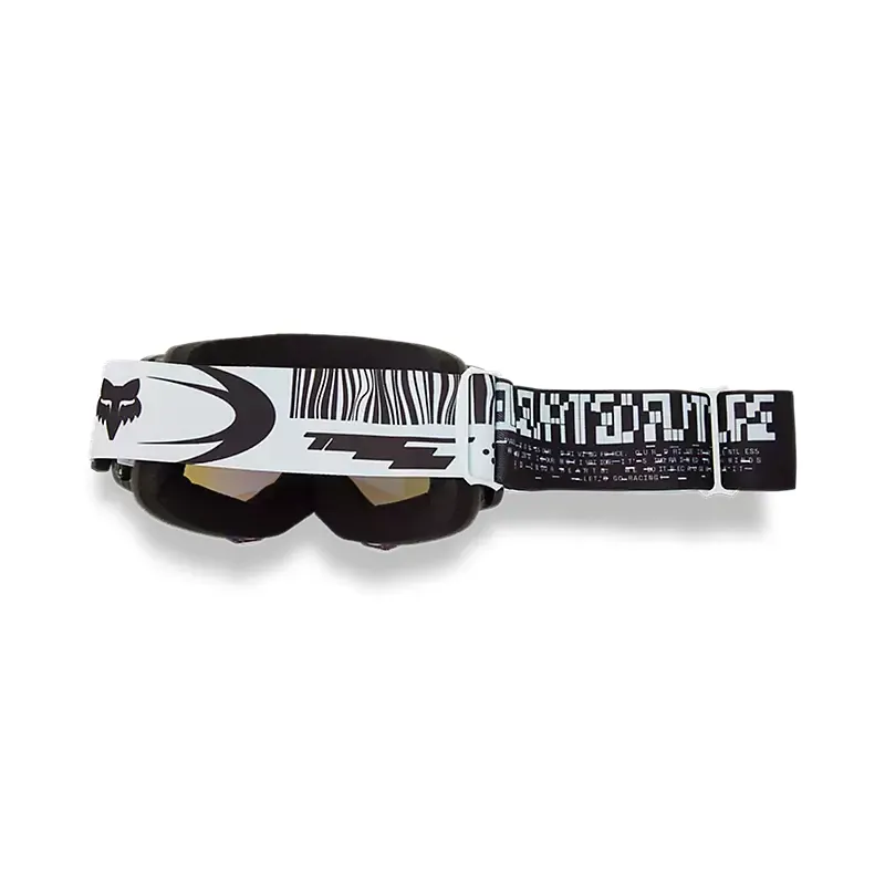 Fox Main Image Cosmo Mirrored Lens Goggles in White/Black-1