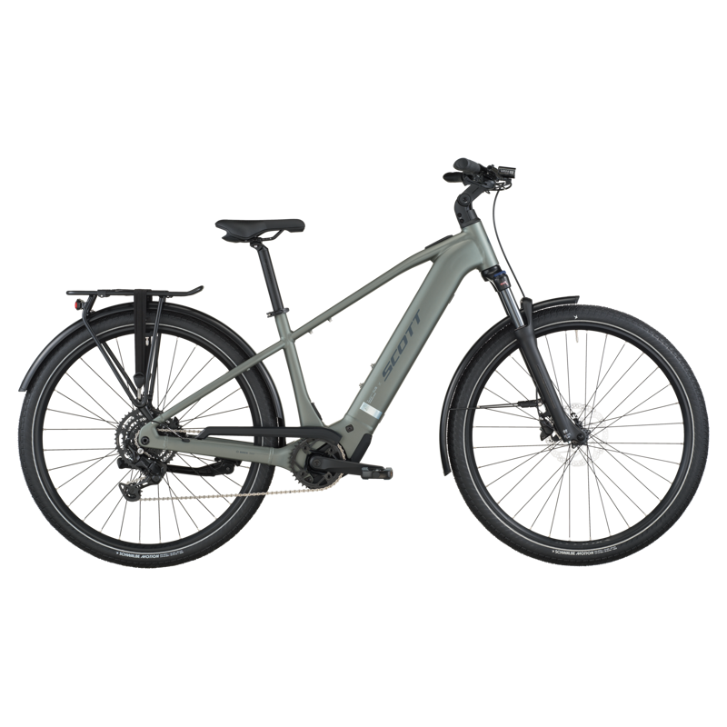 Scott Sub Sport 30 Electric Hybrid Bike in Highland Green