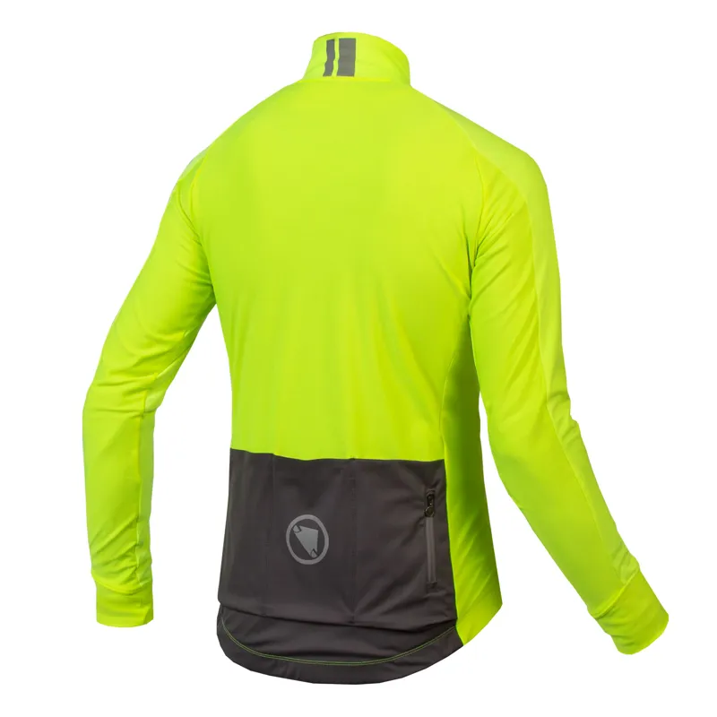 Endura FS260-Pro Jetstream L/S Jersey II in Hi-Viz Yellow -1