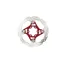 Hope Floating Disc Rotor - 140mm 6 Bolt - Red