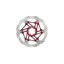 Hope 180mm Floating Brake Rotor Red