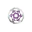Hope Floating Disc Rotor - 183mm 6 Bolt - Purple