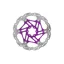 Hope Floating Disc Rotor - 185mm 6 Bolt Purple
