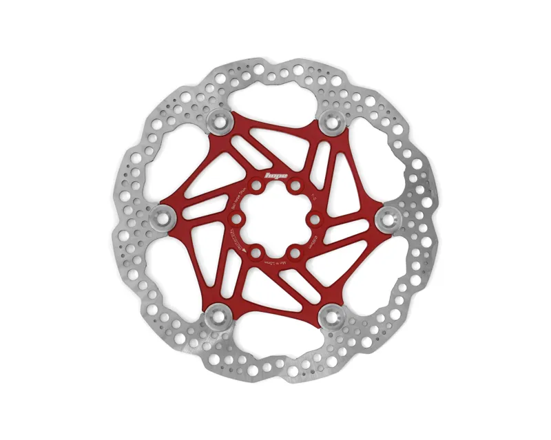 Hope Floating Disc Rotor - 185mm 6 Bolt Red