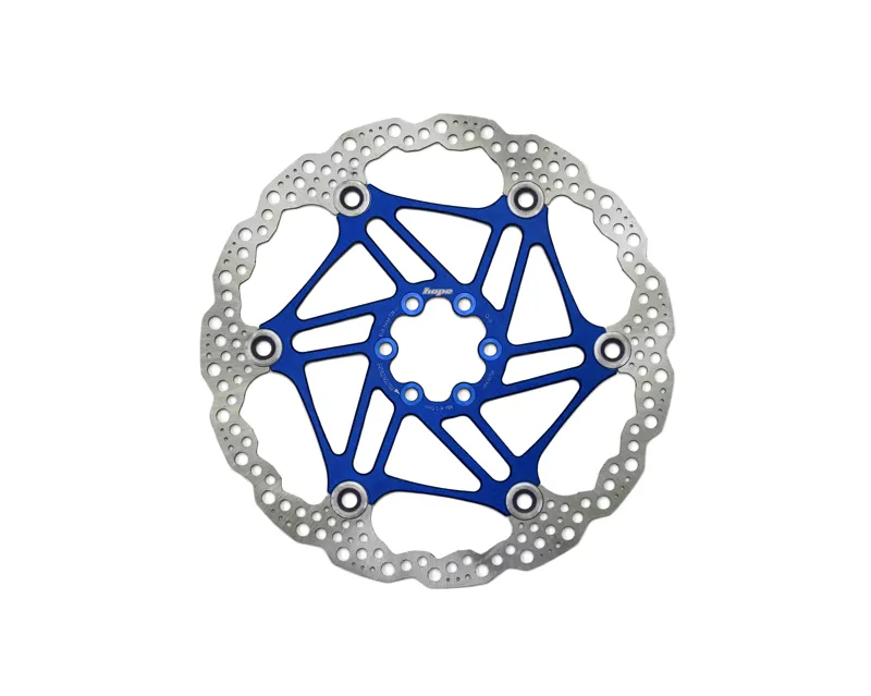 Hope Floating Disc - 200mm 6 Bolt Blue