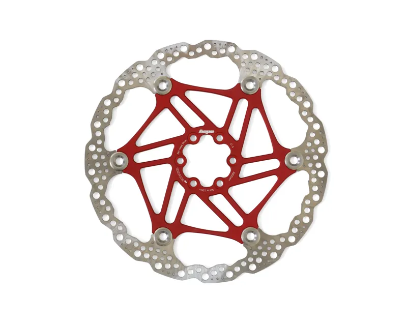 Hope Floating Disc Rotor - 205mm 6 Bolt- Red