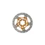 Hope Road Floating Disc Rotor - 160mm 6 Bolt - Orange