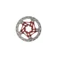 Hope Road Floating Disc Rotor - 160mm 6 Bolt - Red