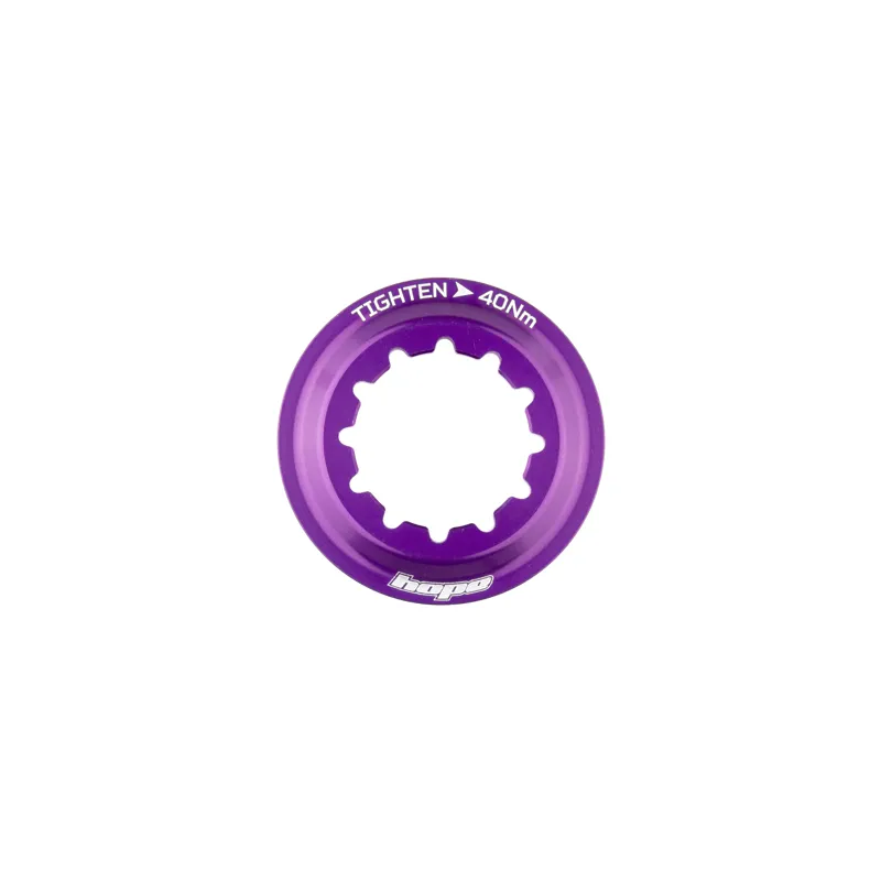 Hope Centre Lock Disc Rotor Lockring - Purple