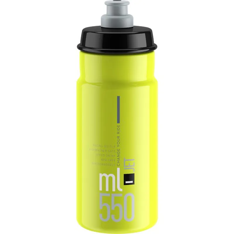 Elite Jet 550ml Water Bottle Yellow