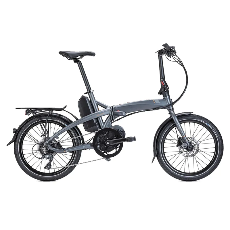 Tern Vektron D8 E-Folding Bike Gunmetal Grey