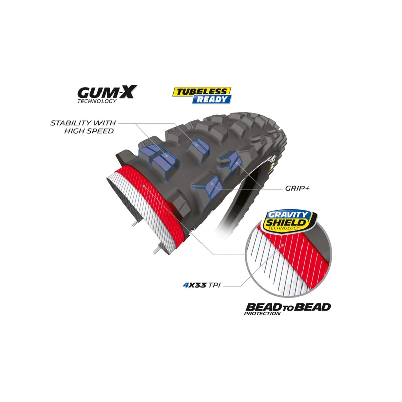 Michelin DH 34 Bike Park Tyre-1