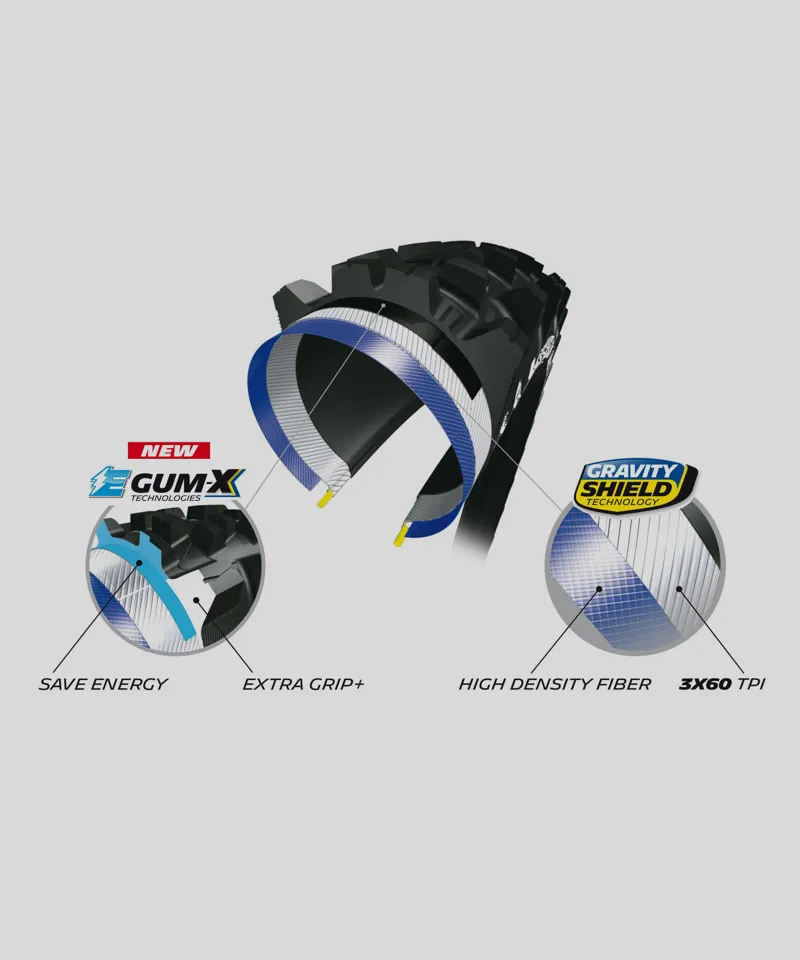 Michelin E-Wild Mountain Bike Tyre-2