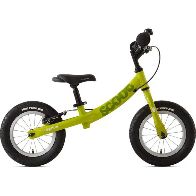 Ridgeback Scoot 12 Kids Balance Bike Lime Green