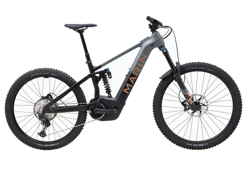Marin Alpine Trail E2 Bosch E-Mountain Bike Charcoal / Black