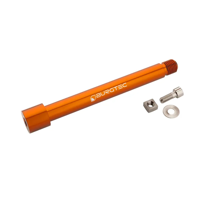 Burgtec Fox 2021+ 15x110mm Fork Axle Iron Bro Orange