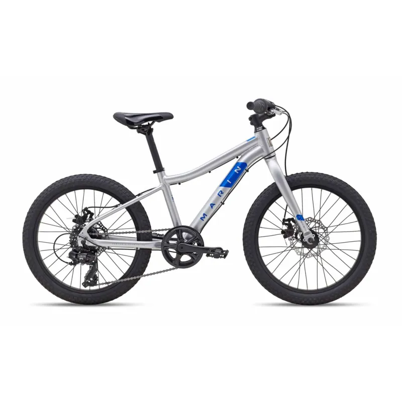 Marin Hidden Canyon 20 Kids Bike Gloss Silver / Blue