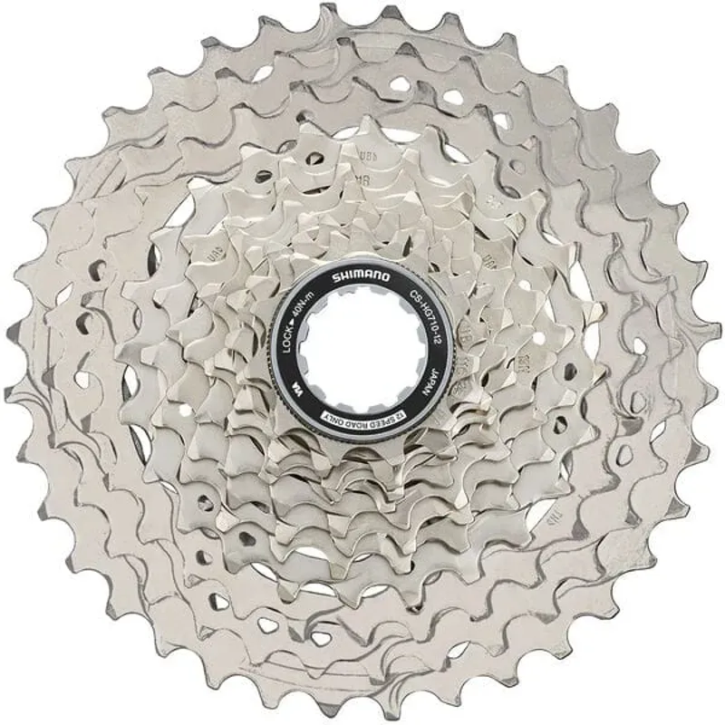 Shimano HG710 12 Speed 11-36t Cassette Silver