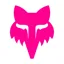 Fox Head 7in Sticker Pink