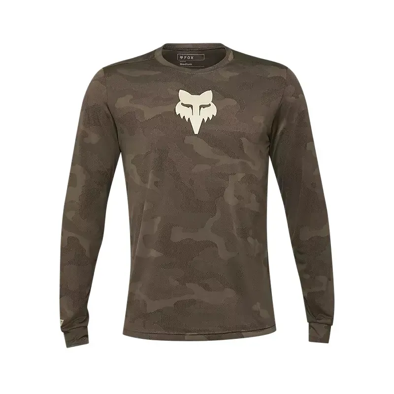 Fox Ranger TruDri Long Sleeve Jersey in Dirt