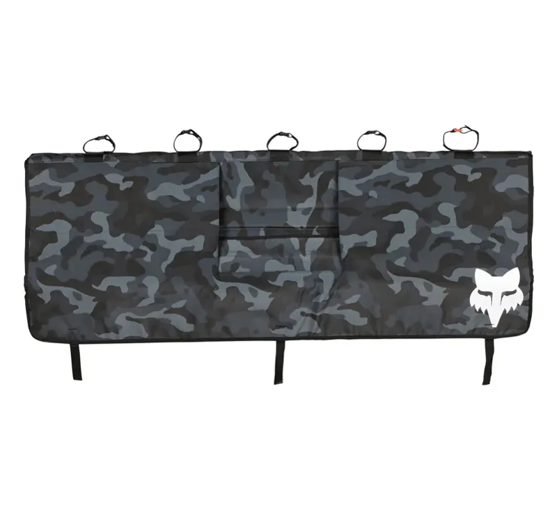 Fox Clothing Small Tailgate Cover Black Camo