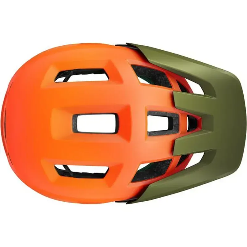 Lazer Coyote KinetiCore Helmet Orange /Green-3