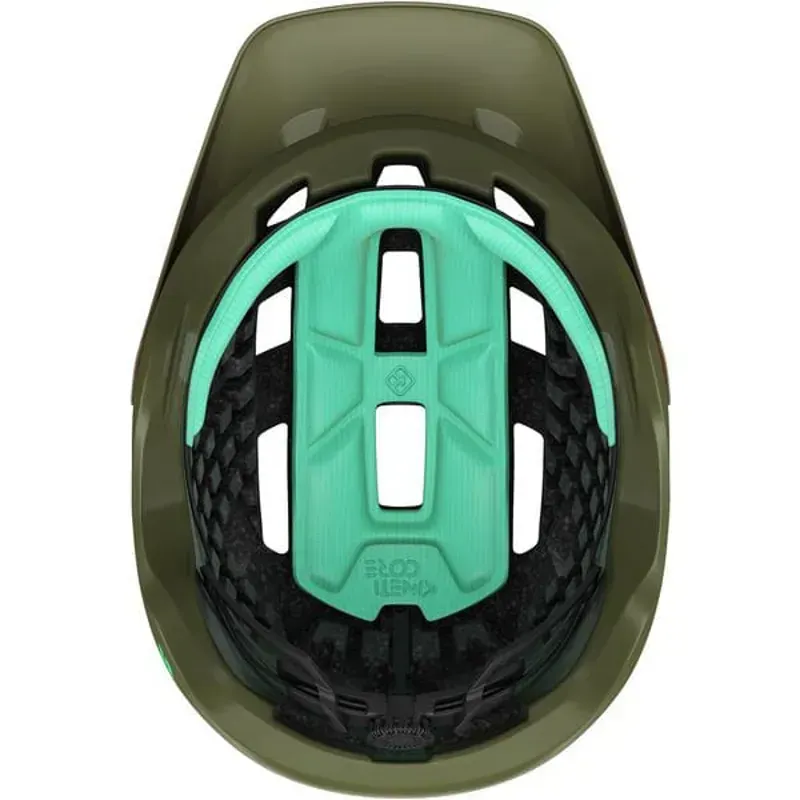 Lazer Coyote KinetiCore Helmet Orange /Green-4