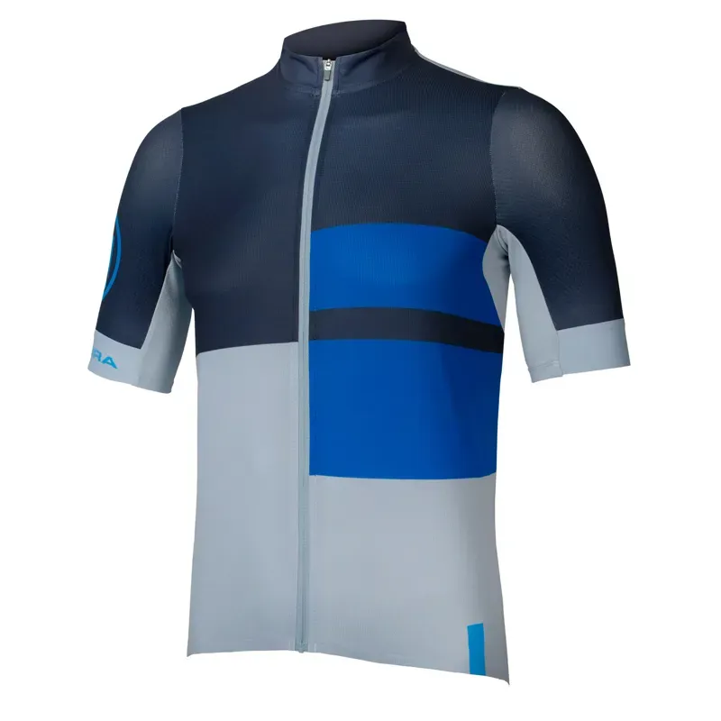 Endura FS260 Print S/S Jersey in Ink Blue