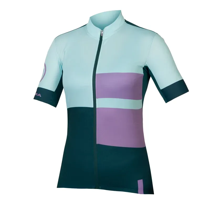 Endura Women's FS260 Short Sleeve Jersey in Violet