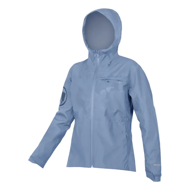 Endura Women's SingleTrack Jacket II in Blue steel