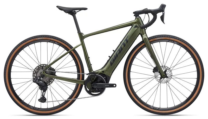 Giant Revolt E+ 1 Electric Gravel Bike Phantom Green