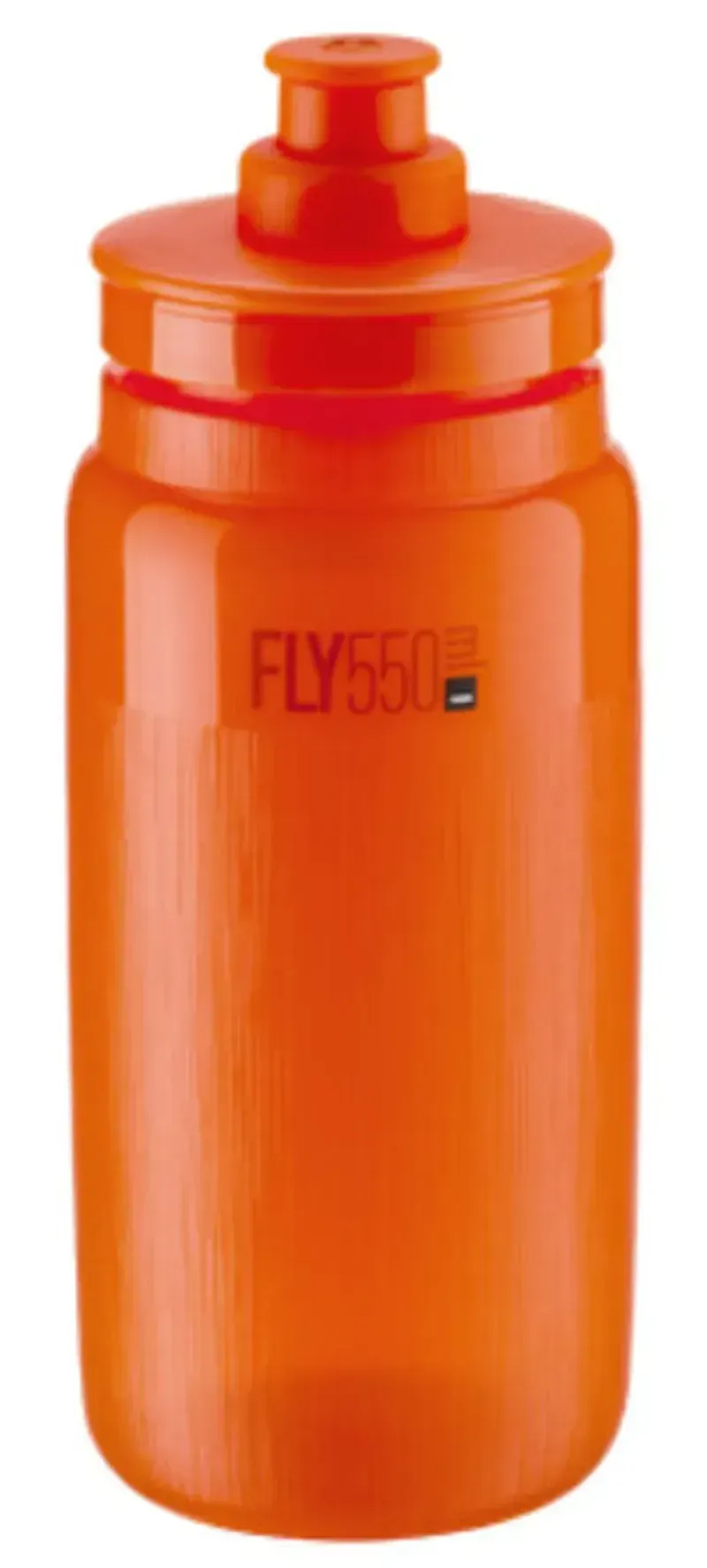 Elite Fly Textured Watter Bottle 550ml in Clear Orange