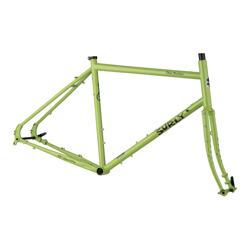 Surly Disc Trucker 26 Frameset Pea Lime Soup