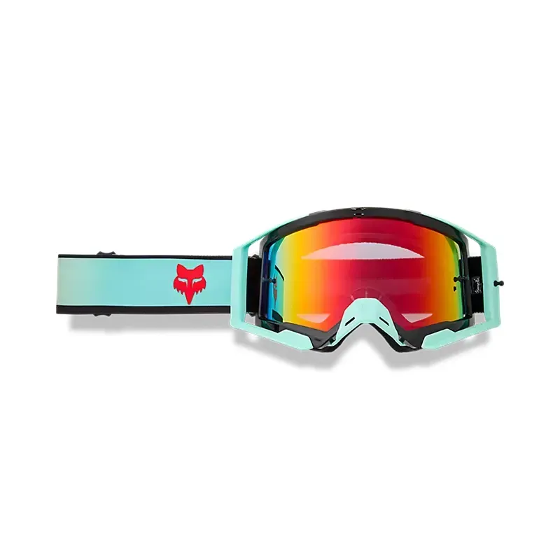 Fox Airspace Drip Mirrored Goggles in Turquoise