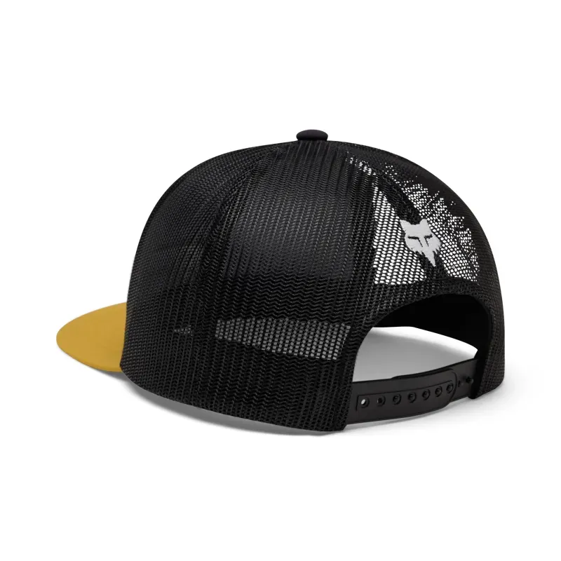Fox Image Print Snapback Trucker Hat in Plum Perfect-1