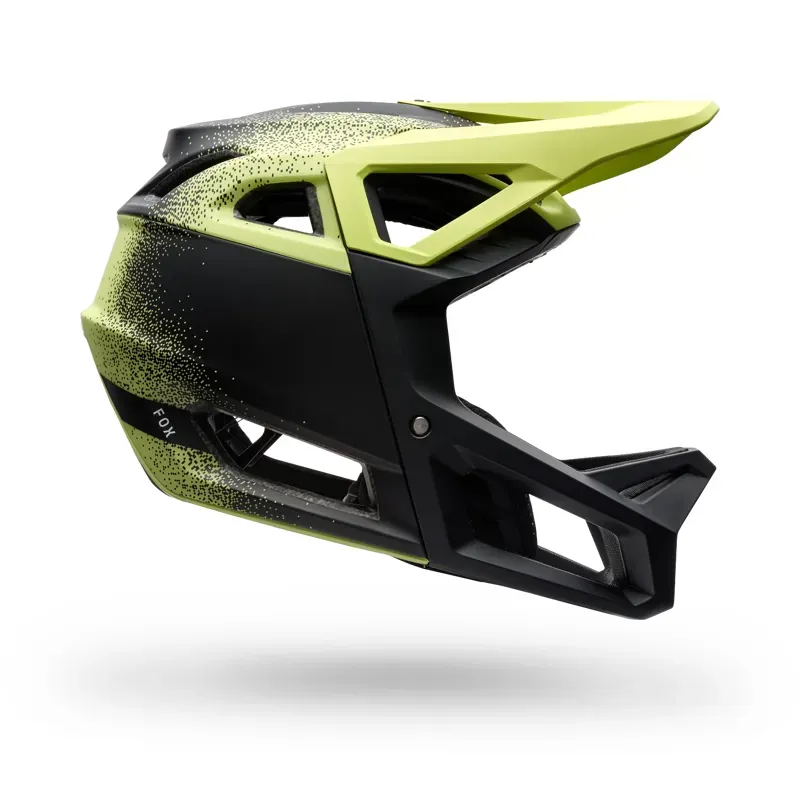 Fox Proframe RS Aura Full Face Helmet in Lime Green