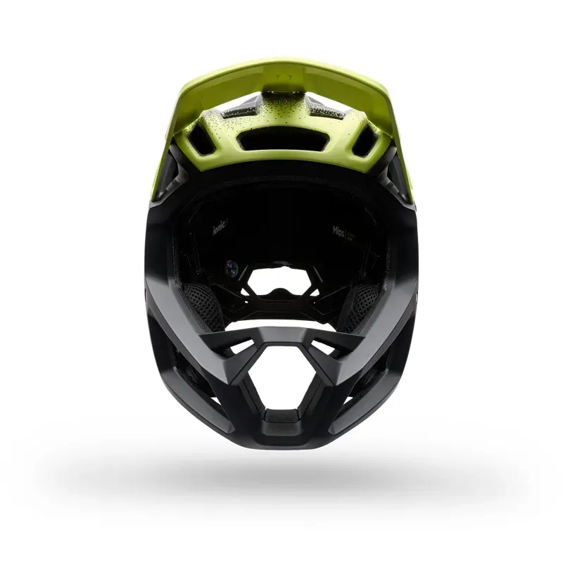 Fox Proframe RS Aura Full Face Helmet in Lime Green-2