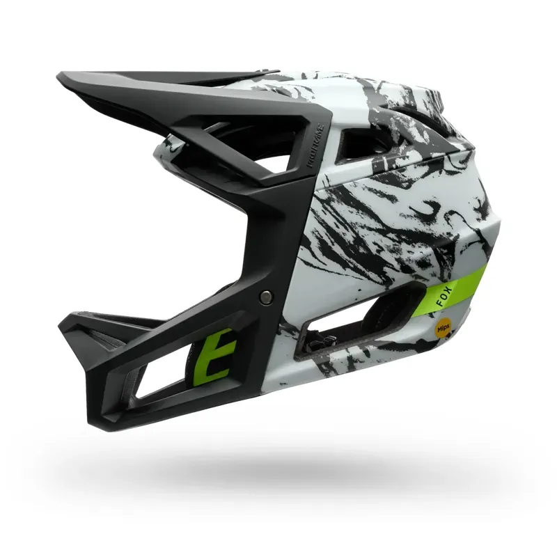 Fox Proframe Thrive Full Face Helmet in White-3
