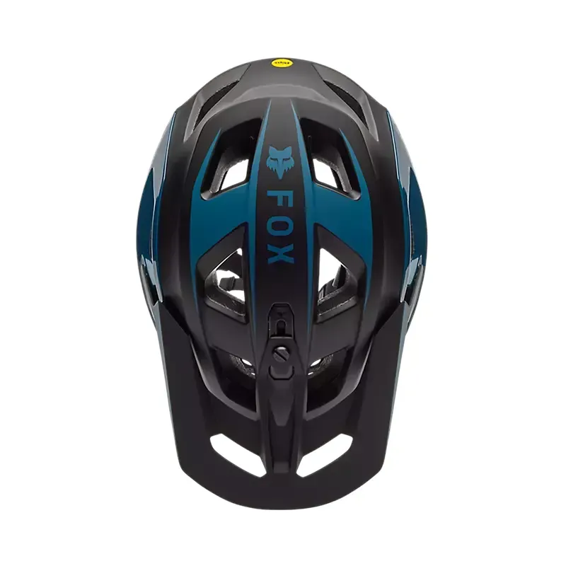 Fox Speedframe Pro Defy Helmet in Twilight Blue-2