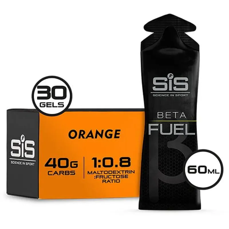 SIS BETA Energy Gel Orange 60 ml - Single Serving