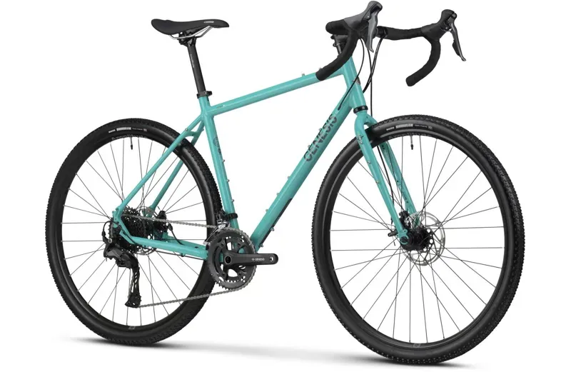 Genesis CDA 20 Alloy Gravel Bike Green-1