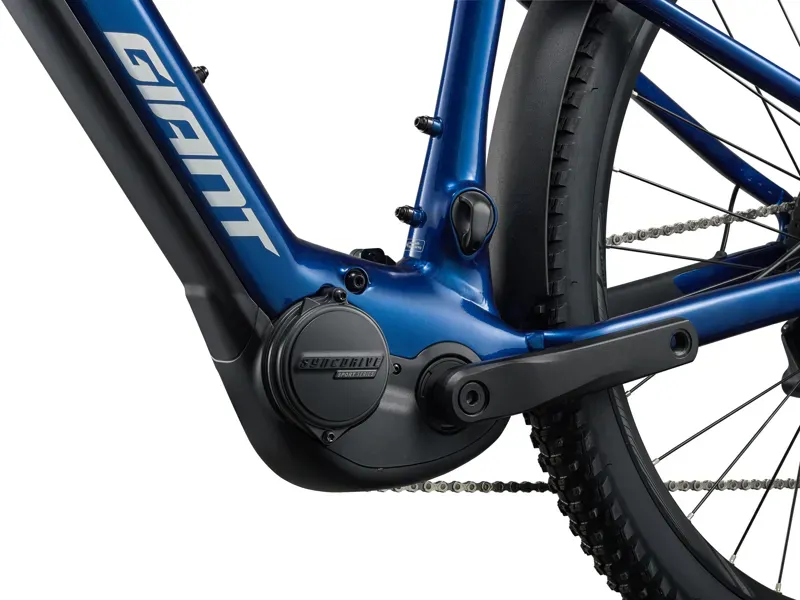 Giant Talon E+ EX Electric Mountain Bike in Metallic Navy-4