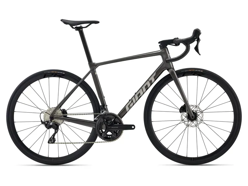 Giant TCR Advanced 2 Road Bike in Stealth Chrome